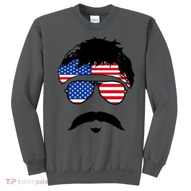American Minshew Mustache Duval  Sweatshirt