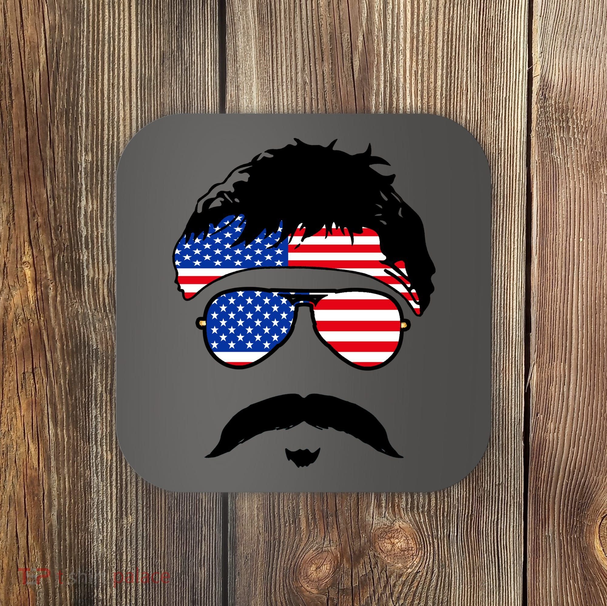 American Minshew Mustache Duval  Coaster