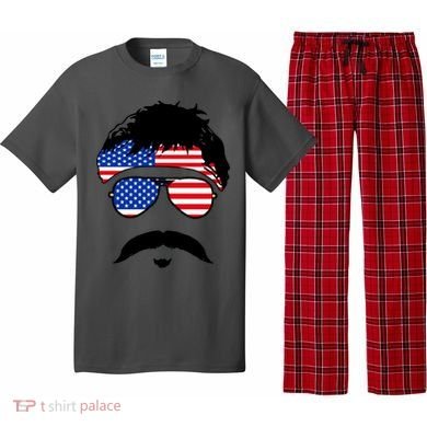 American Minshew Mustache Duval  Pajama Set