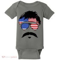 American Minshew Mustache Duval  Baby Bodysuit thumb 0