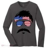 American Minshew Mustache Duval  Women's Long Sleeve Shirt thumb 0