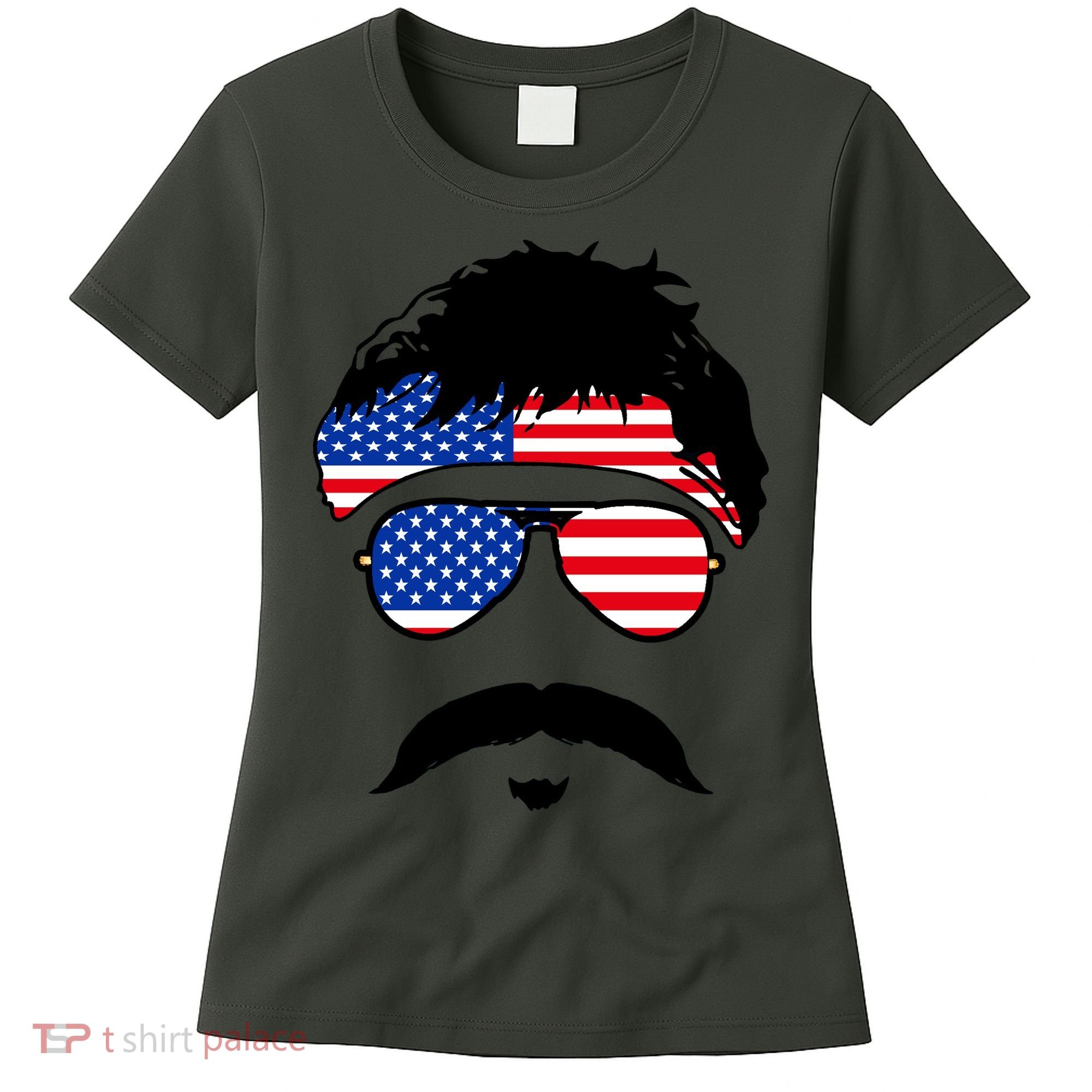 American Minshew Mustache Duval  Women's T-Shirt