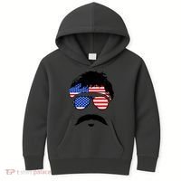 American Minshew Mustache Duval  Kids Hoodie thumb 0