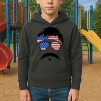 American Minshew Mustache Duval  Kids Hoodie thumb 2