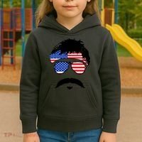American Minshew Mustache Duval  Kids Hoodie thumb 3