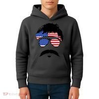 American Minshew Mustache Duval  Kids Hoodie thumb 4