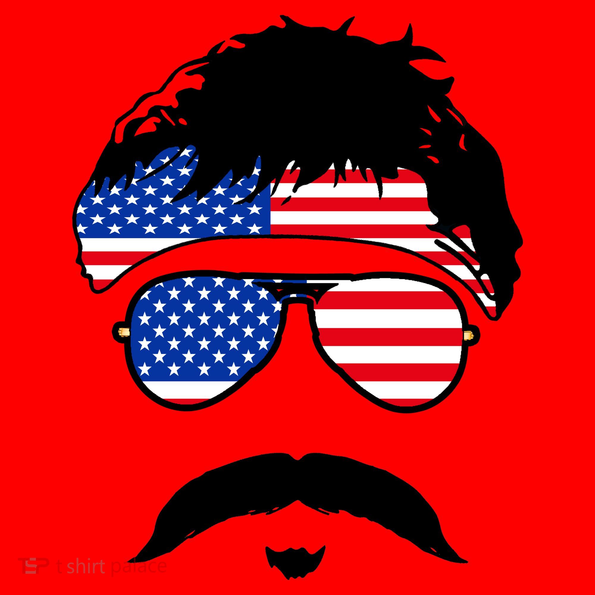 American Minshew Mustache Duval  Santa Hat