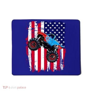American Monster Truck Flag Mousepad