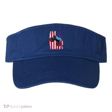 American Monster Truck Flag Visor