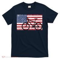 American Mountain Bike USA Flag T-Shirt thumb 0