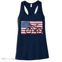 American Mountain Bike USA Flag Women's Tank Top thumb 0