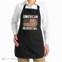 American Neanderthal Distressed US Flag Apron thumb 2