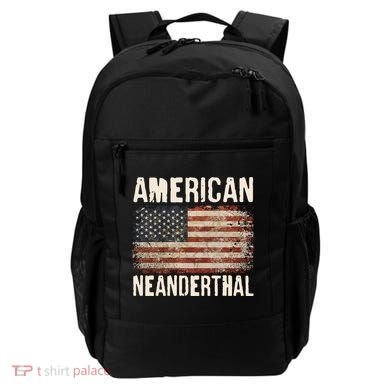 American Neanderthal Distressed US Flag Backpack