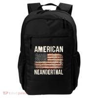 American Neanderthal Distressed US Flag Backpack thumb 0