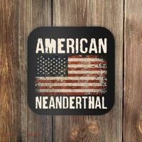 American Neanderthal Distressed US Flag Coaster thumb 0