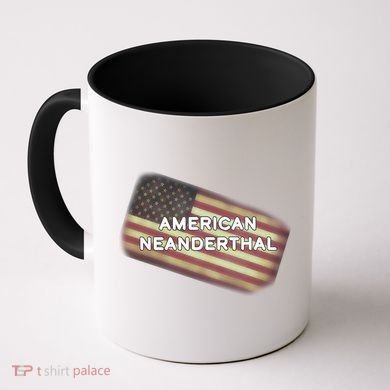 American Neanderthal Flag Coffee Mug