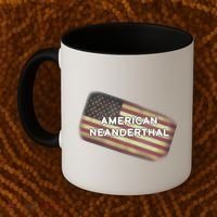 American Neanderthal Flag Coffee Mug thumb 2
