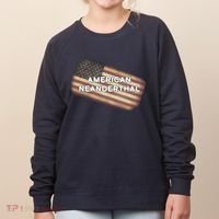 American Neanderthal Flag Women's Sweatshirt thumb 0