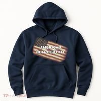 American Neanderthal Flag Hoodie thumb 0