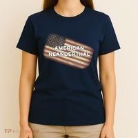 American Neanderthal Flag T-Shirt thumb 4