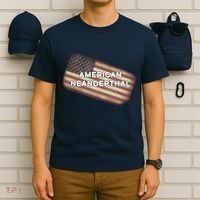 American Neanderthal Flag T-Shirt thumb 6