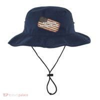 American Neanderthal Flag Bucket Hat thumb 0