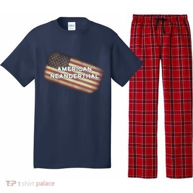 American Neanderthal Flag Pajama Set