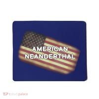 American Neanderthal Flag Mousepad thumb 0