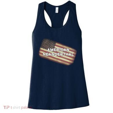 American Neanderthal Flag Women's Tank Top