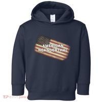 American Neanderthal Flag Toddler Hoodie thumb 0