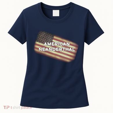 American Neanderthal Flag Women's T-Shirt
