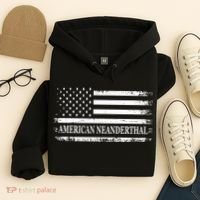 American Neanderthal USA American Flag Hoodie thumb 4
