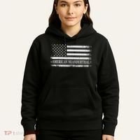 American Neanderthal USA American Flag Hoodie thumb 5