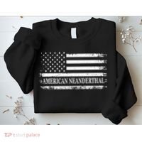 American Neanderthal USA American Flag Sweatshirt thumb 2