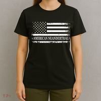 American Neanderthal USA American Flag T-Shirt thumb 4