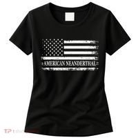 American Neanderthal USA American Flag Women's T-Shirt thumb 0