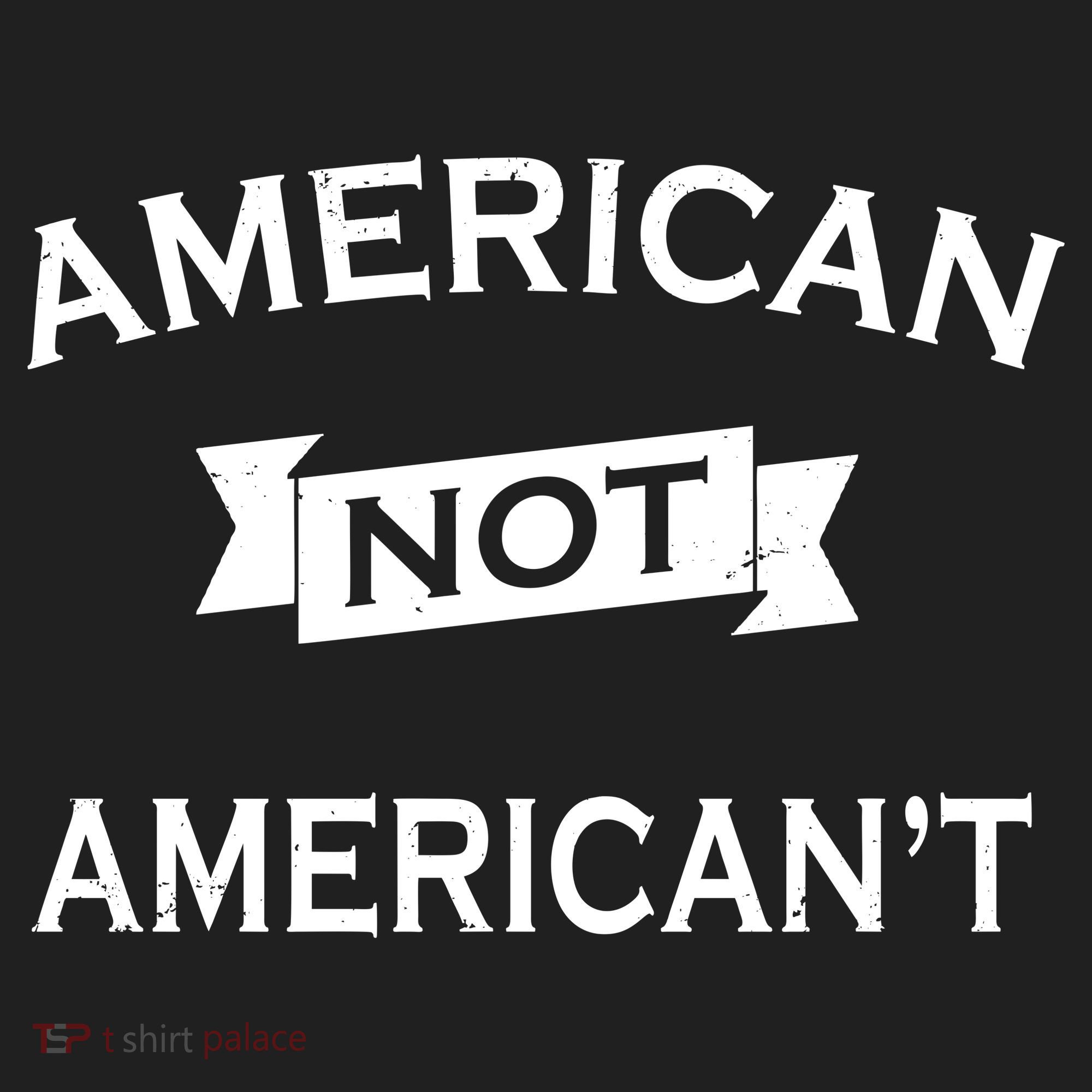 American Not American't Beanie
