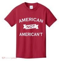 American Not American't Kids T-Shirt thumb 0