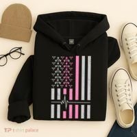 American Nurse USA Flag Hoodie thumb 4