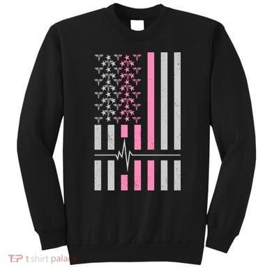 American Nurse USA Flag Sweatshirt