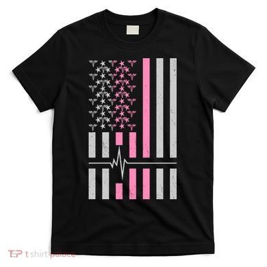 American Nurse USA Flag T-Shirt
