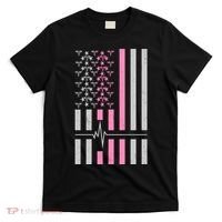 American Nurse USA Flag T-Shirt thumb 0