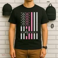 American Nurse USA Flag T-Shirt thumb 6