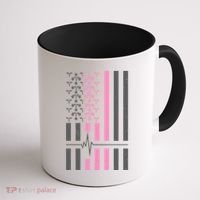 American Nurse USA Flag Coffee Mug thumb 1