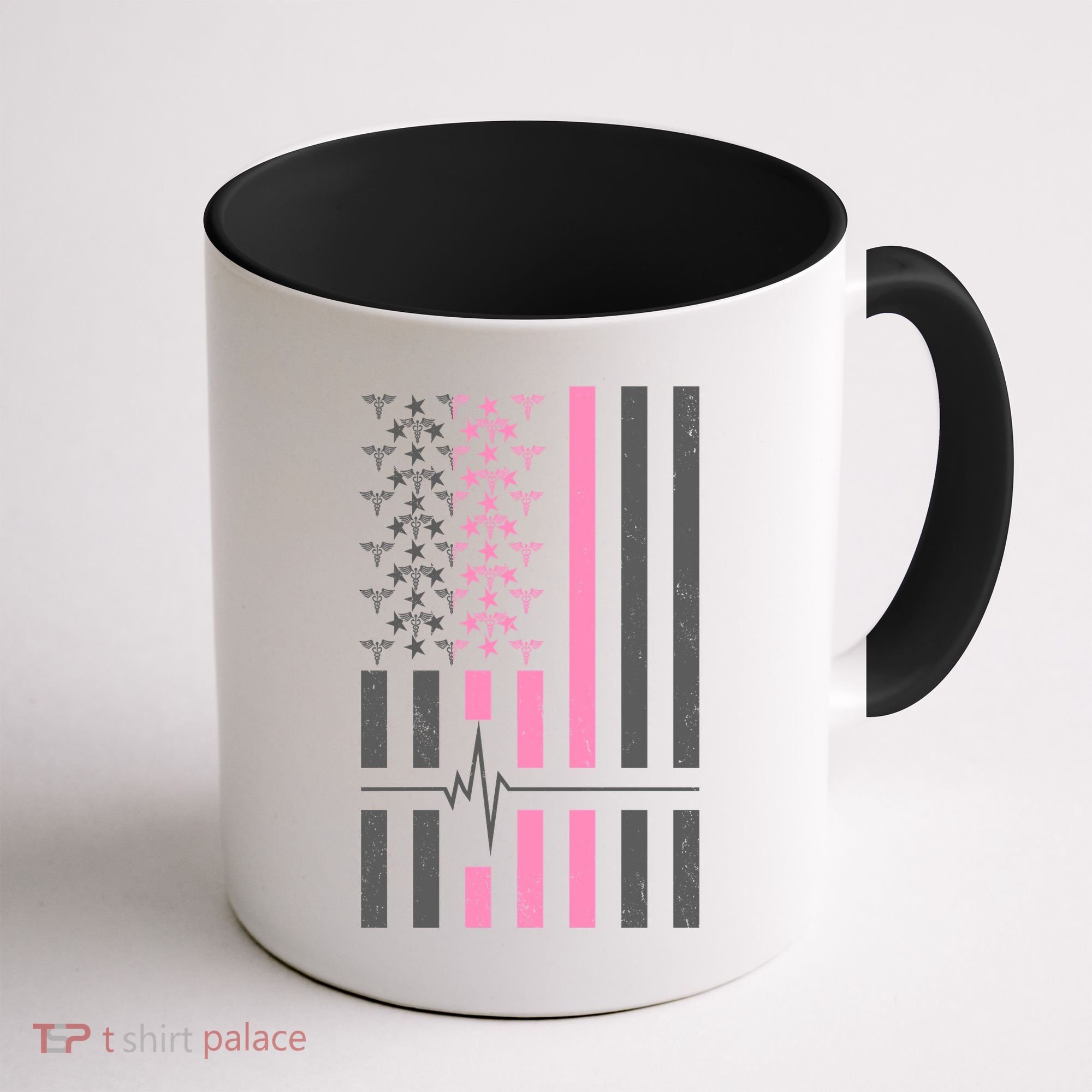 American Nurse USA Flag Coffee Mug