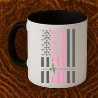 American Nurse USA Flag Coffee Mug thumb 2