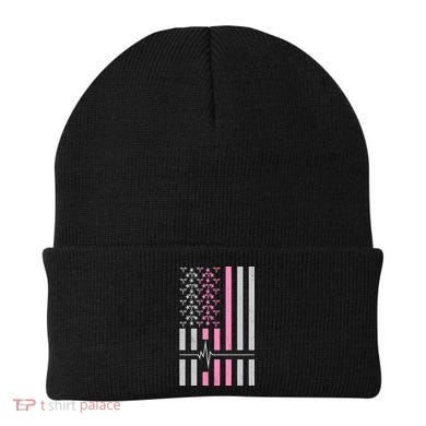 American Nurse USA Flag Beanie