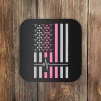 American Nurse USA Flag Coaster thumb 0