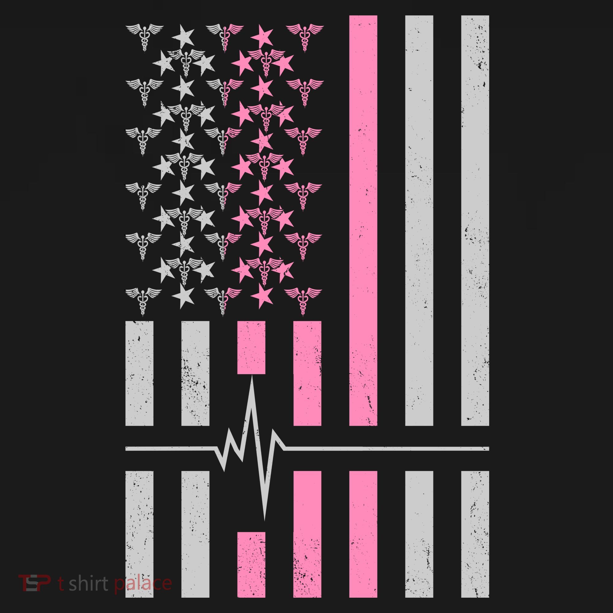 American Nurse USA Flag Coaster