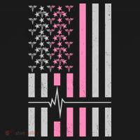 American Nurse USA Flag Ornament thumb 1